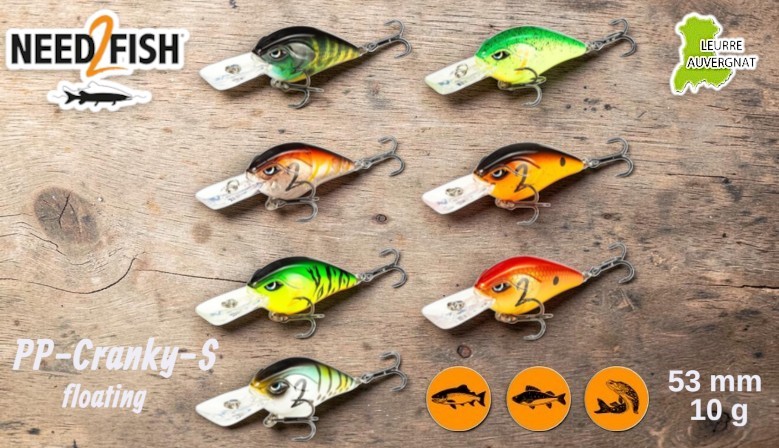 Leurres de p&ecirc;che Auvergnats
